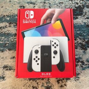 Nintendo Switch - OLED model with White Joy-Con